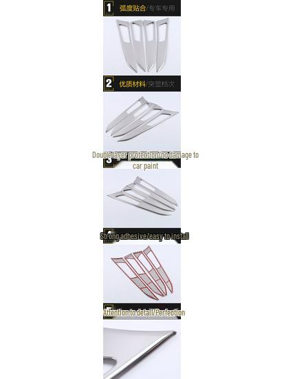 CS35 Interior Door Handle Decorative Frame & Armrest Sticker for 17 Models