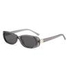 New sunglasses small frame oval cat eye Internet celebrity glasses European and American fashion street shot men and women sunglasses