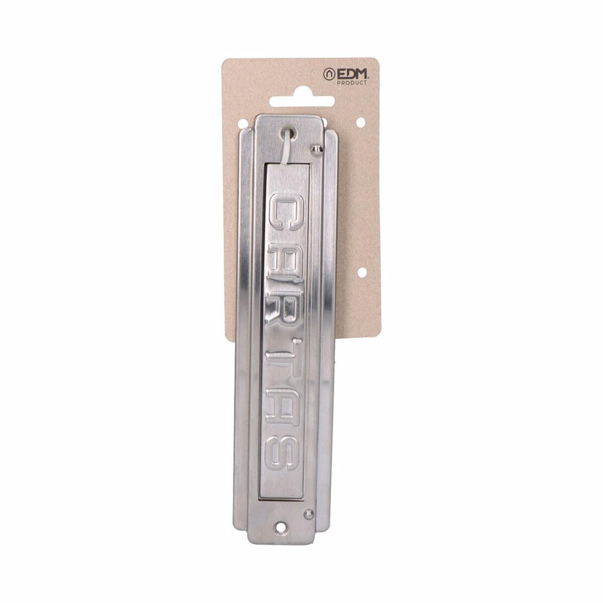 

Таблички для почтовых ящиков EDM Silver Нержавеющая сталь (22x5см) TU прозрачный