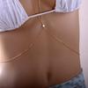 Women Crossover Star Harness Bikini Body Belly Waist Necklace Chain Jewelry