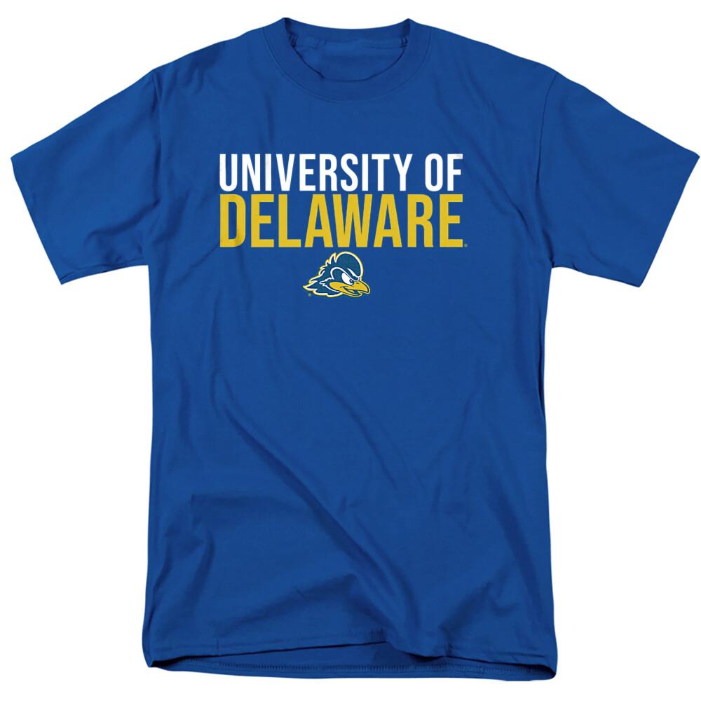 University of Delaware Adult T-Shirt Stacked, Royal Blue, S-5XL S разноцветный