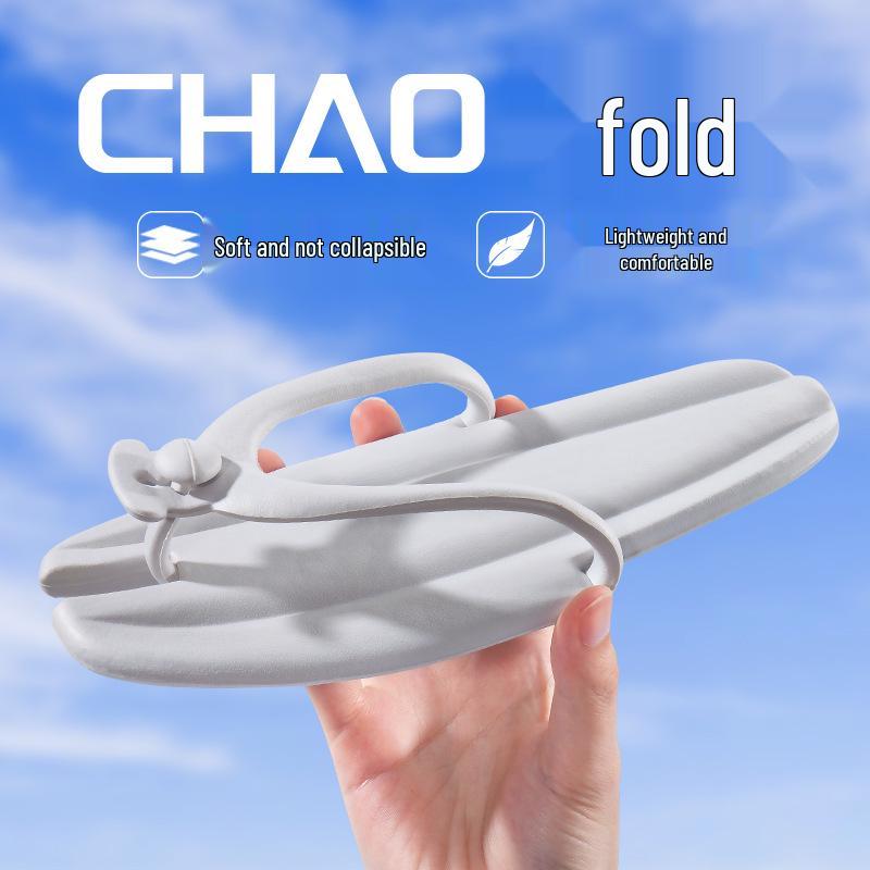 Přenosné protiskluzové skládací cestovní žabky na pláž, do hotelu a do sprchy