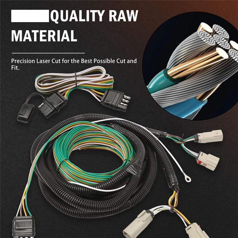 58992 Towed Vehicle RV Wiring Harness For Dinghy Towing Fit For Bronco