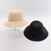 Summer New Lafite Straw Hat, Crochet Big Eaves Hat, Outdoor Travel Beach Sun Protection Lafite Grass Basin Hat Bucket Hat