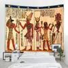 Bohemian Wall Tapestry Curtain Living Room Bedroom Tapestry Egyptian Pharaoh Palace Mythology Decorative Tapestry