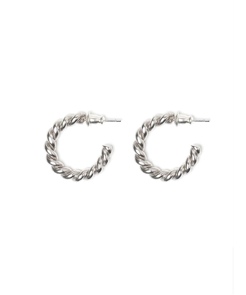 Marta Rope Earring_Silver_L