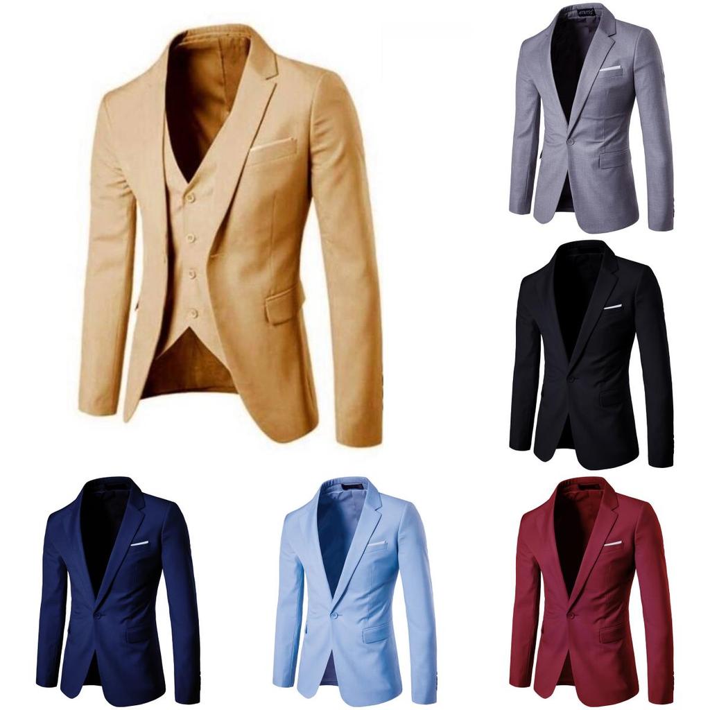 Stylish Oversized Sun Protection Men's Casual Suit Lightweight Business Jacket Wholesale