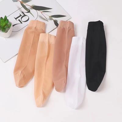 10 párů dámských letních tenkých punčochových podkolenek, které se snadno nezachytávají.