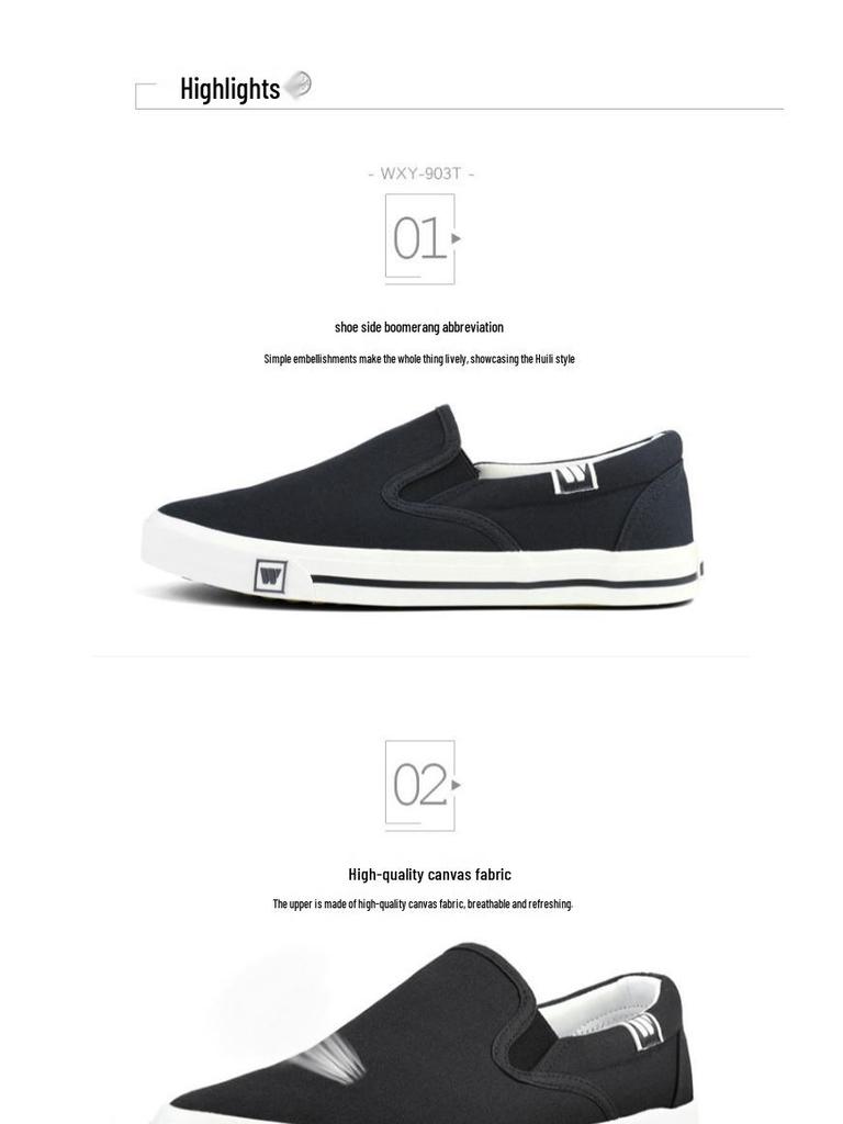 Unisex weiße Canvas Slip-On Skate-Schuhe: Lässiger Frühlingsstil