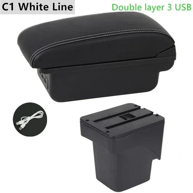 Armrest Box For Ford Focus 2 Mk2 2005 2006 2007 2008 2009 2010 2011 Arm Rest Center Console Modification Retrofit Parts