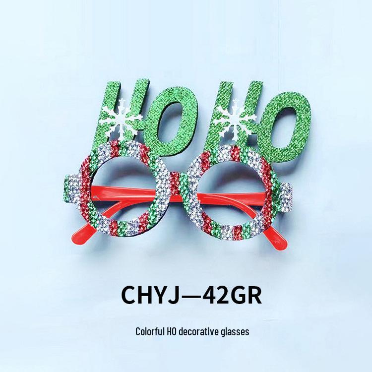 Kreative Weihnachtsbrillen - Weihnachtsmann, Schneemann, Geweih für Erwachsene & Kinder