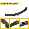 Car Front Bumper Wheel Fender Molding Trim Black Cover 52112-0R040 52113-0R040 For Toyota RAV4 (XA40) 2013 2014 2015 Accessories