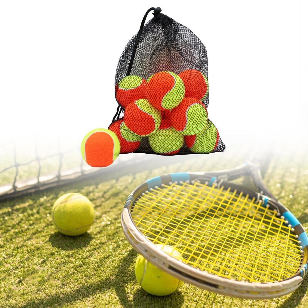 20 Pieces Tennis Balls Training Pet Dog Elastic Wear Resistant for