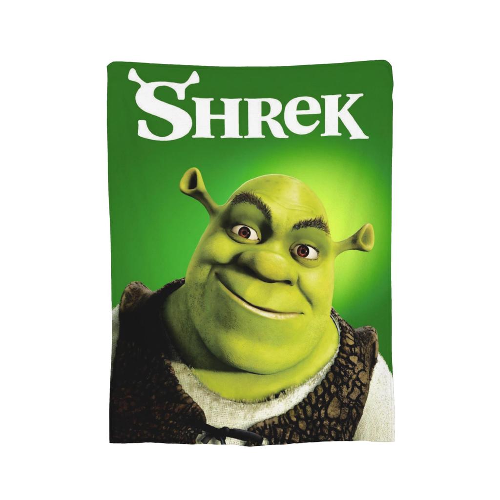 Cartoon Monster Shreks Blankets Velvet  Winter  Breathable Lightweight Thin Throw Blankets for Bed Outdoor Bedspreads