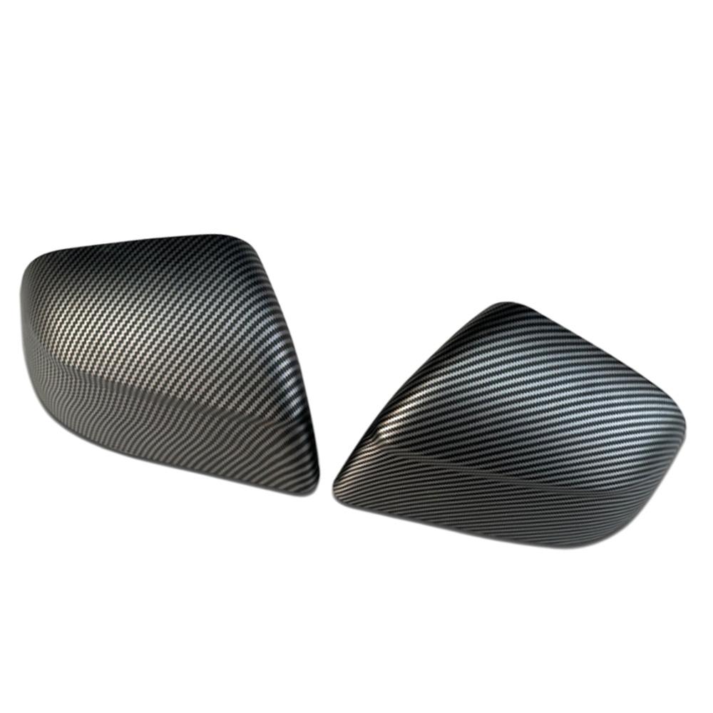 2pcs Side Rearview Mirror Cap Wing Mirror Cover Sticker Trim for Tesla Model Y Juniper 2026-2026 Left Hand Drive