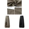 American Retro Pleated Cargo Pants With Cotton Fabric For Casual Youth Fashion