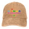 Space Invaders Arcade Shooter Game We Come In Peace Baseball Caps Peaked Cap Sun Shade Hats for Unisex Women