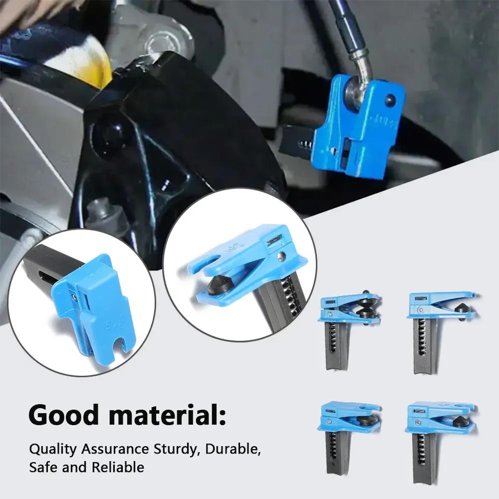 4Pcs Car Brake Oil Brake Clamp Pipe Plug Tool To Prevent Oil Spills Leak Proof Brake Lines Stoppers Hand Tools Automotive Tools