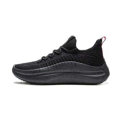Li Ning Cloud Wave Knit Dämpfung Rutschfest Abriebfest Leicht Rückprall Niedrig geschnitten Freizeitschuhe Herren AGLV129-2