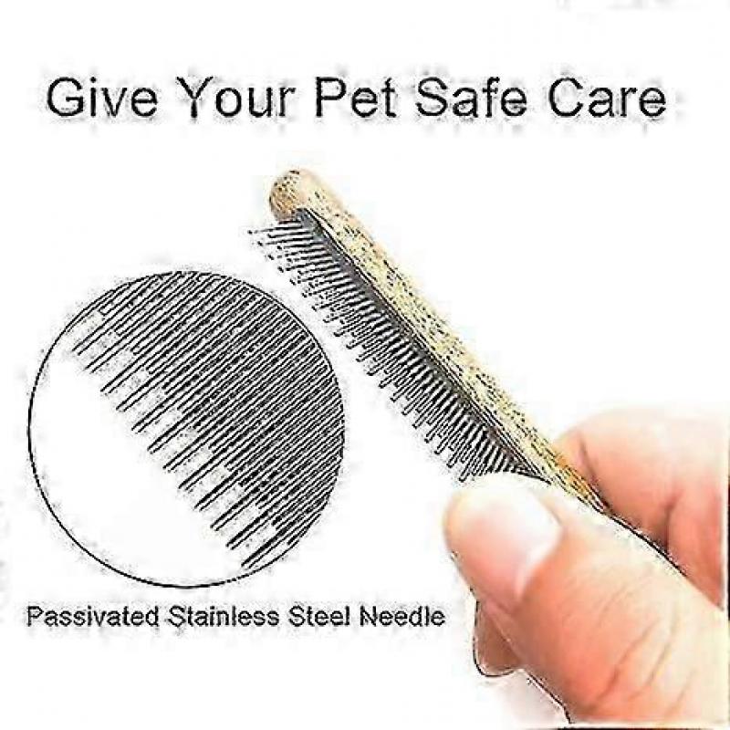 Cat Comb,dog comb,Solid Wood Pet Comb Grooming Tool for Cats,Dogs
