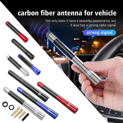 Kohlefaser Autoradio Verbessertes Signal Antenne Auto Zubehör für Meriva Mokka Grandland Vectra Zafira Vivaro Antara