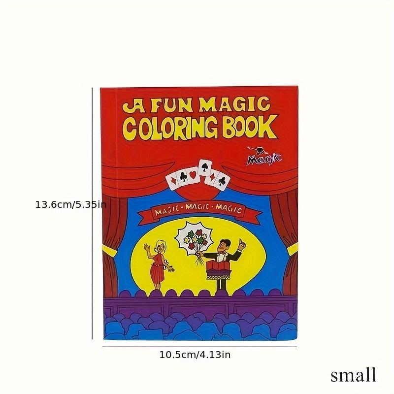 Small Dimension Fun Play Magic Coloring Book Comedy Magic Coloring BookS Magic Tricks Illusion Children Toy Gift Idea Tour Close-up Street Magic Tr