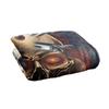 JQ Licensing Silky Skull & Guns Supersoft Blanket