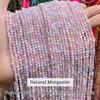 2 3 4mm Natürliche Facettierte Citrin Fluorit Amethyst Steinperlen Runde Mineralperlen Für Schmuckherstellung DIY Armband Zubehör