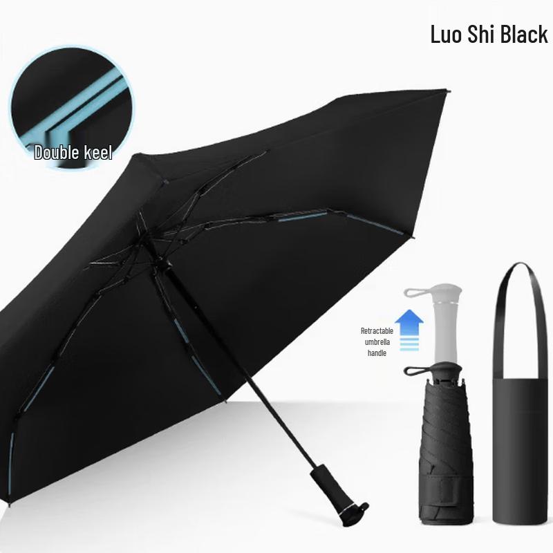 Women s 5-Folding UV Protection Sun Umbrella