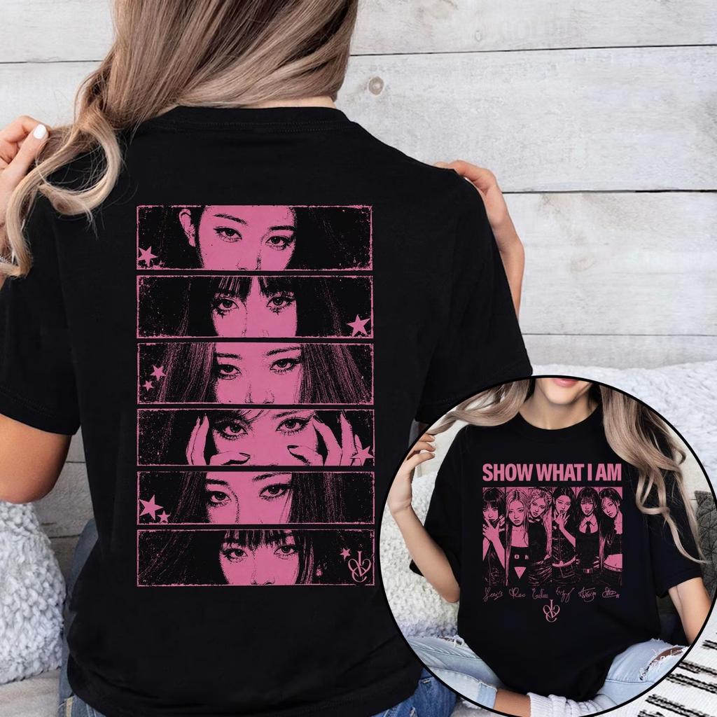 IVE Show What I Am World Tour 2026 Concert Kpop Fan Gifts T-Shirt