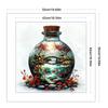 Full Embroidery Eco-cotton Thread 11CT Printed Bottle Cross Stitch Kit Art