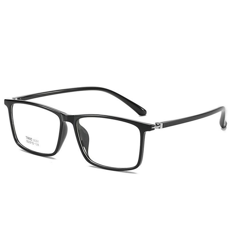 

0 -0.5 -1 -1.5 -2 -2.5 Up To -6.0 Square Minus With Prescription Eyeglasses Female Male Retro TR90 Big Frame Optical Myopia Eyewear 0