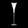 1 Stück Kristall-Champagnergläser Sektkelche Eingeschnürte Taille Weite Öffnung Kreative Champagnergläser Cocktailgläser