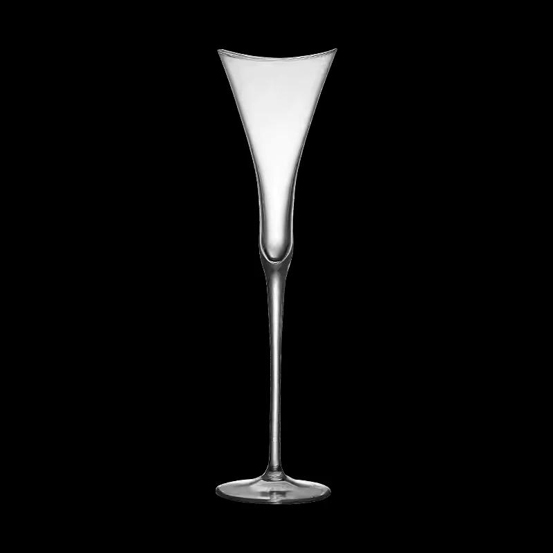 1 Stück Kristall-Champagnergläser Sektkelche Eingeschnürte Taille Weite Öffnung Kreative Champagnergläser Cocktailgläser