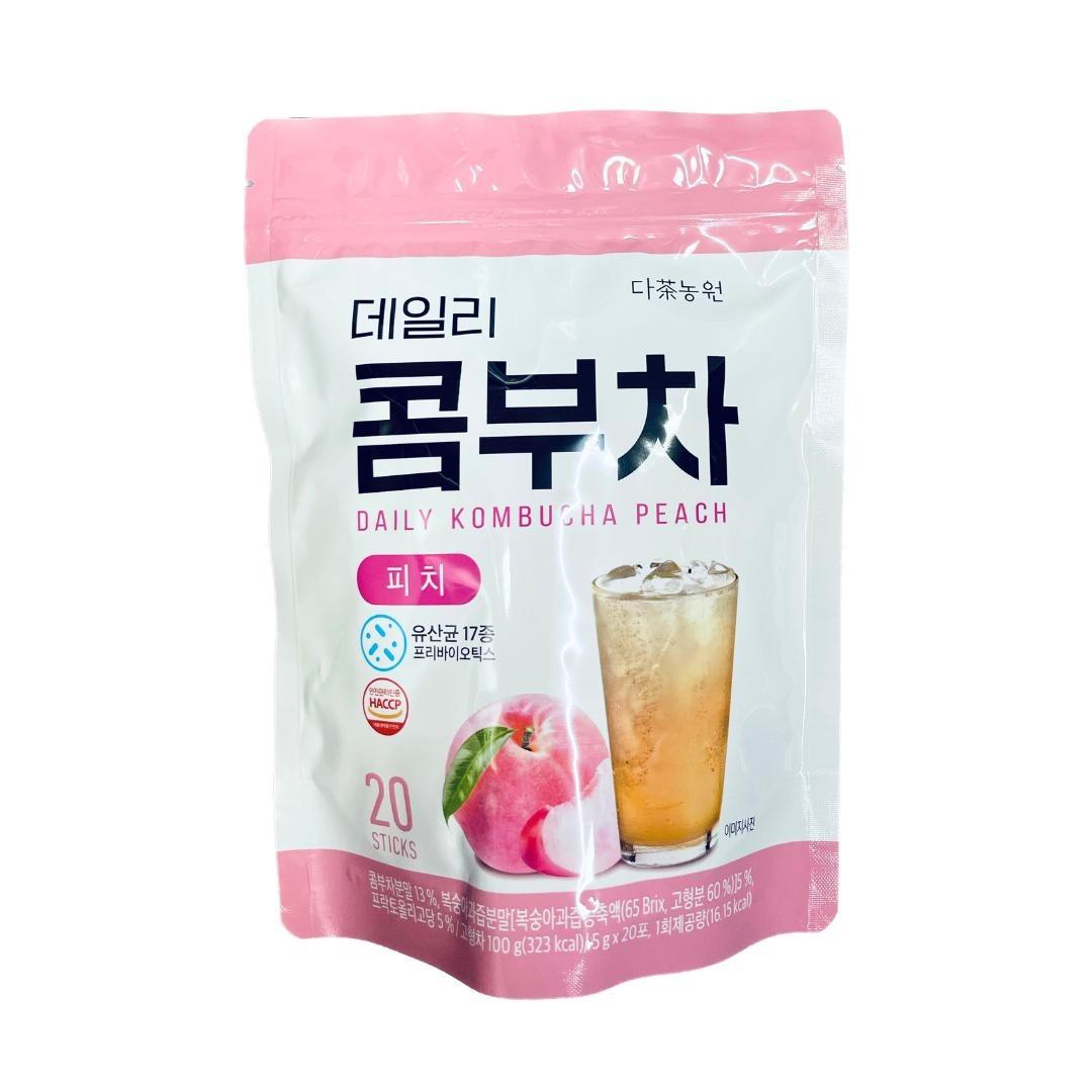 Ежедневная комбуча Danongwon 5 г*20 стиков 9 видов Peach