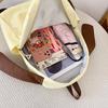 School bag high value ins Korean version cute dog school bag women travel fashion versatile large capacity