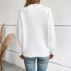 Casual Minimalist Cardigan Knit Outerwear For Women