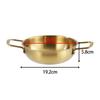 Korean Ramen Pot Multipurpose Fast Heating Double Ear Stockpot Pan Dry Pots Household Seafood Pot Instant Noodle Pot