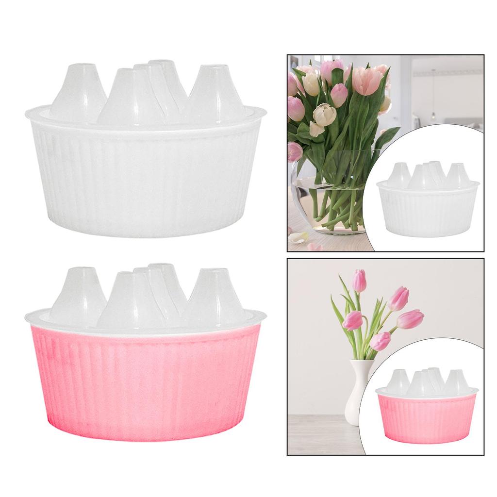 Flower Pot for Tulip Bulb Easy to Use Water Level Indicator Planters Organizer for 14cm Tulip Bulb Kitchen Office Desk Indoor