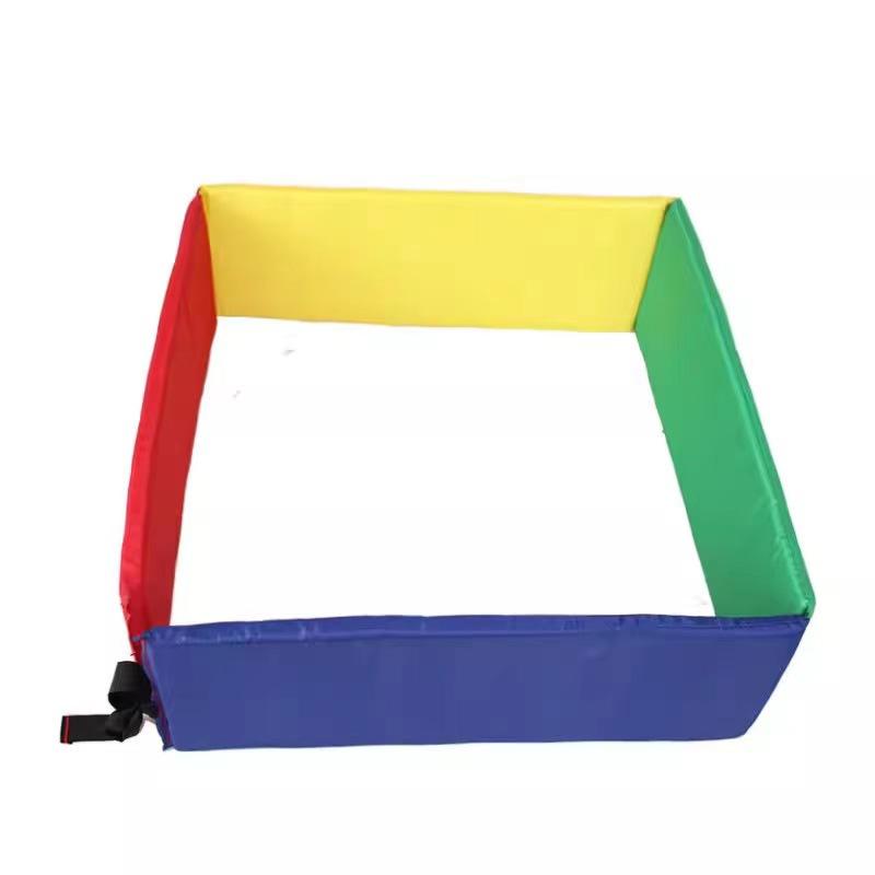 1/3 szt. Składana siatka do skakania - Sportowe akcesoria do ćwiczeń edukacyjnych dla dzieci, do użytku na zewnątrz i wewnątrz, integracja sensoryczna, zabawy