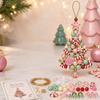 Flaches Design DIY Perlen-Weihnachtsbaum-Set Weihnachtsbaum-Perlen-Schmuck-Set Festlich