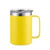 New Double Wall Stainless Steel Coffee Mug 12oz 16oz Tea Cup 350ml 450ml Insulated Thermos Vacuum Mugs Handle
