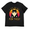 Lover And American Awesome Design Cute Western Cat Cats West T-Shirt Anime T Shirts Plain Blacks Oversized T Shirts for Men