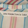 Jane Marple Dans Le Salon made in Japan Streifen Kurzarm Hemdkleid M Damen Gebraucht