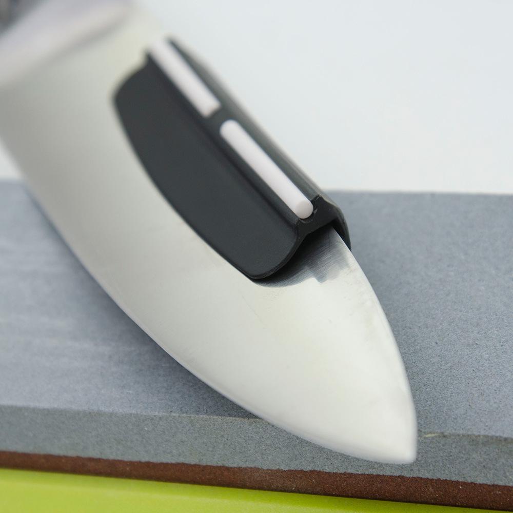 Knife Sharpener Guide: Angle Clip for Sharpening Stone, Oilstone Aid for Novice Users