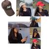 Stylish Unisex Baseball Cap For Summer And Spring Letter Design Sun Protection Hat