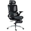 Office Chair, Ergonomic, 4D Armrests, Adjustable Headrest and Seat Depth, Black Mesh