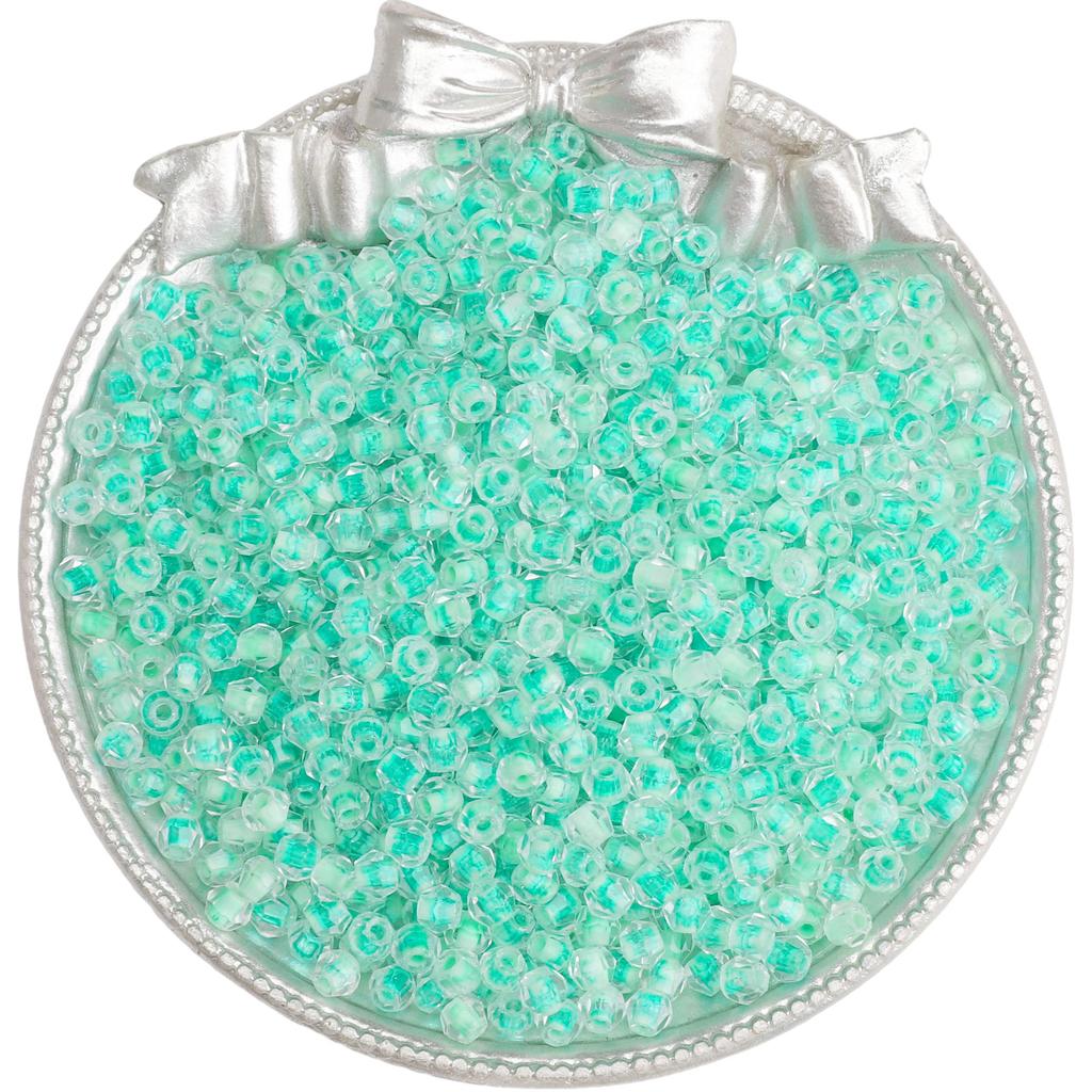 140Pcs Crystal Czech Glass Beads Ink Wash Painting Seed Beads For DIY Clothing Sewing Decor Jewelry Making