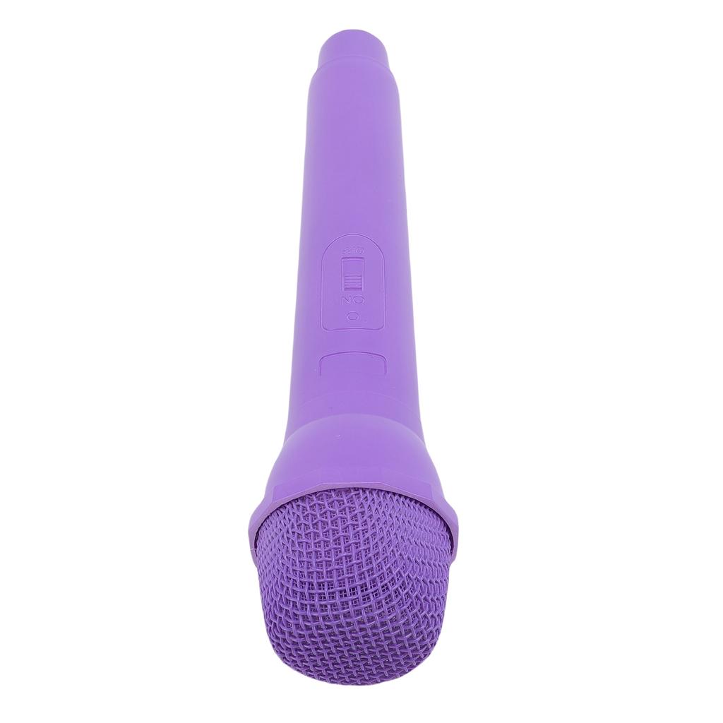 Microphone Cosplay Prop Lightweight Portable 1:1 Scale Speech Practice Fake Mic for Photo Taking