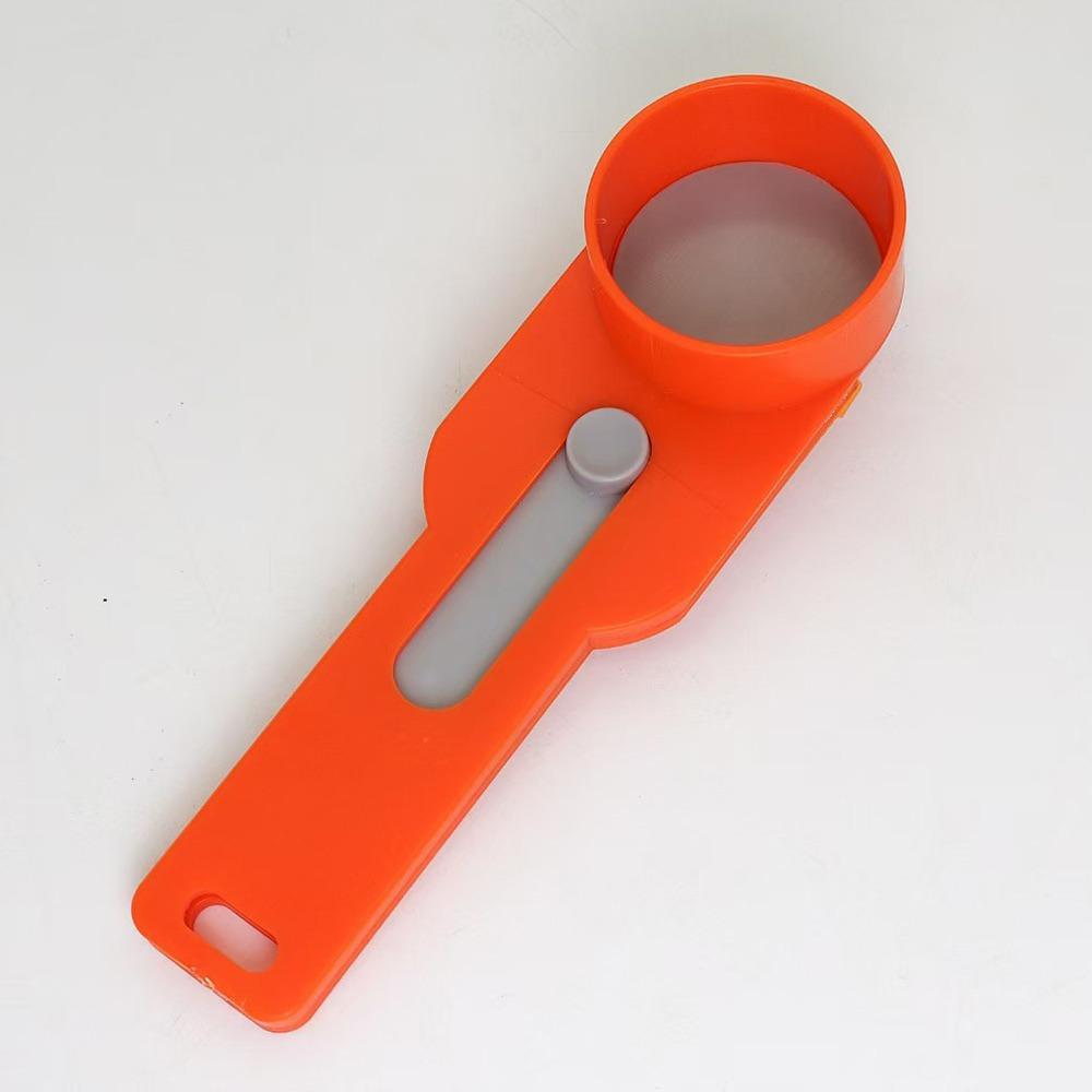 Portable Plastic Kitchen Built-In Funnel No Spill with Long Handle Multi-Purpose Scoop Protein Powder Scoop Kitchen Gadgets